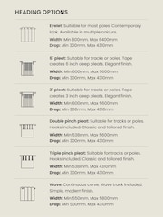 Emily Bond Sage Green Oscar Stripe Made to Measure Curtains - Image 3 of 9