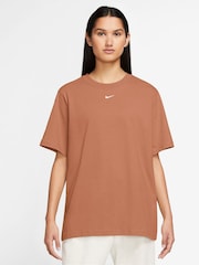Nike Pink Chrome Sportswear T-Shirt - Image 1 of 5