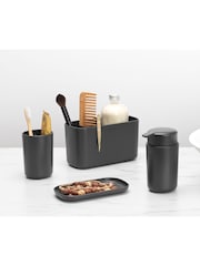 Brabantia Set of 3 Dark Grey Bathroom Accessories - Image 2 of 4