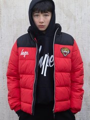 Hype X Ed Hardy Kids Red Tiger Puffer Jacket - Image 1 of 1