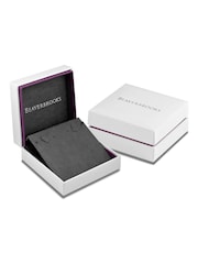 Beaverbrooks Cubic Zirconia Sterling Silver Double Circle Necklace - Image 3 of 3