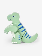 JoJo Maman Bébé Green Wooden Transforming Dinosaur Playset - Image 6 of 12