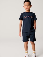 Marineblau - Paul Smith Junior Jungen Set mit Top und Shorts - Bild 1 von 4