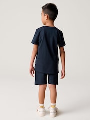 Marineblau - Paul Smith Junior Jungen Set mit Top und Shorts - Bild 2 von 4