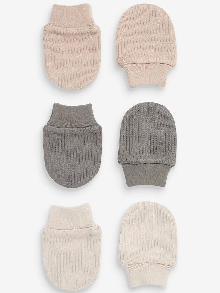 Neutral - Baby-Kratzfäustlinge im 3er-Pack - Bild 1 von 2