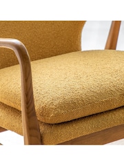 Gallery Home Yellow Jerry Armchair - Image 3 of 9