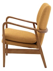 Gallery Home Yellow Jerry Armchair - Image 8 of 9