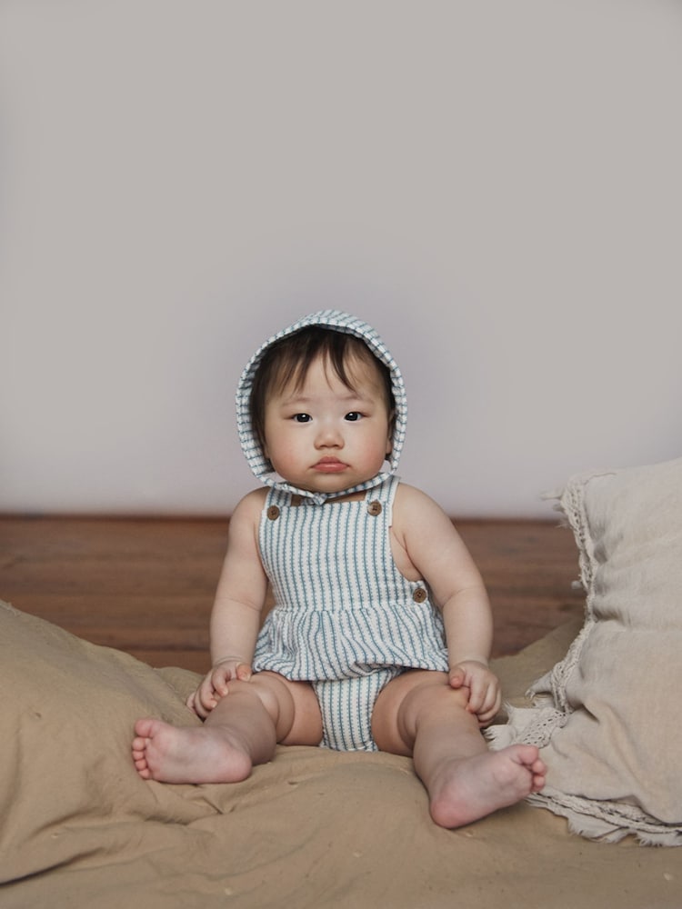 The Little Tailor Baby Woven Rompersuit - Image 2 of 8