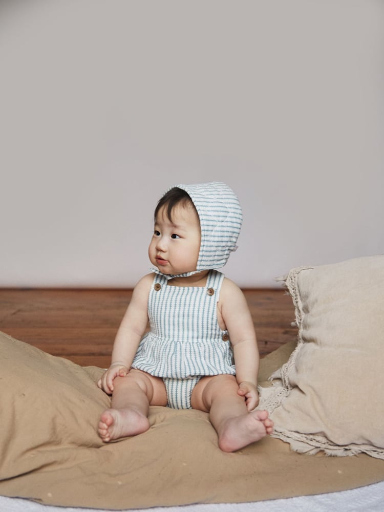 The Little Tailor Baby Woven Rompersuit - Image 3 of 8