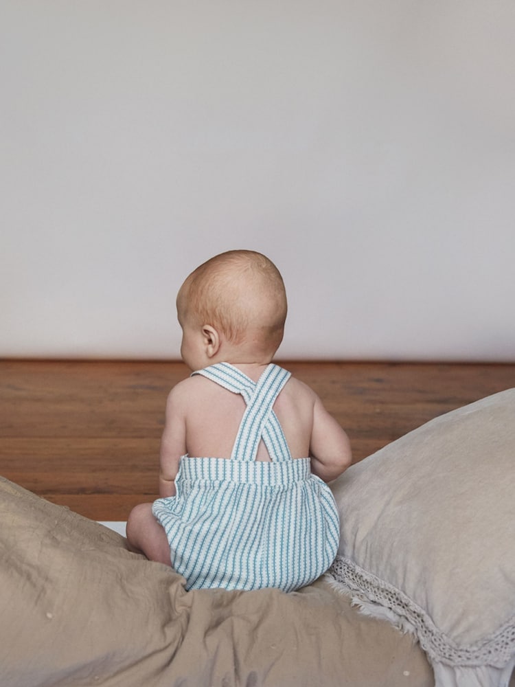 The Little Tailor Baby Woven Rompersuit - Image 4 of 8