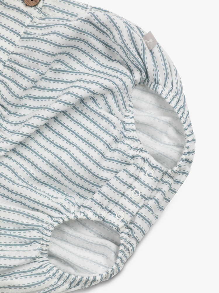 The Little Tailor Baby Woven Rompersuit - Image 7 of 8