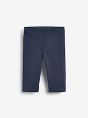 Navy Blue 1 Pack Cropped Leggings (3-16yrs) - Image 5 of 6