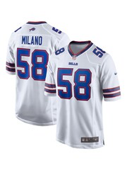 Nike White NFL Buffalo Bills Game Road Jersey - Matt Milano - Image 1 of 3