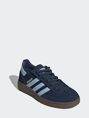 adidas Originals Blue Handball Spezial Comfort Closure Elastic Lace Shoes - Image 1 of 4