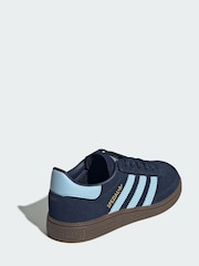 adidas Originals Blue Handball Spezial Comfort Closure Elastic Lace Shoes - Image 2 of 4