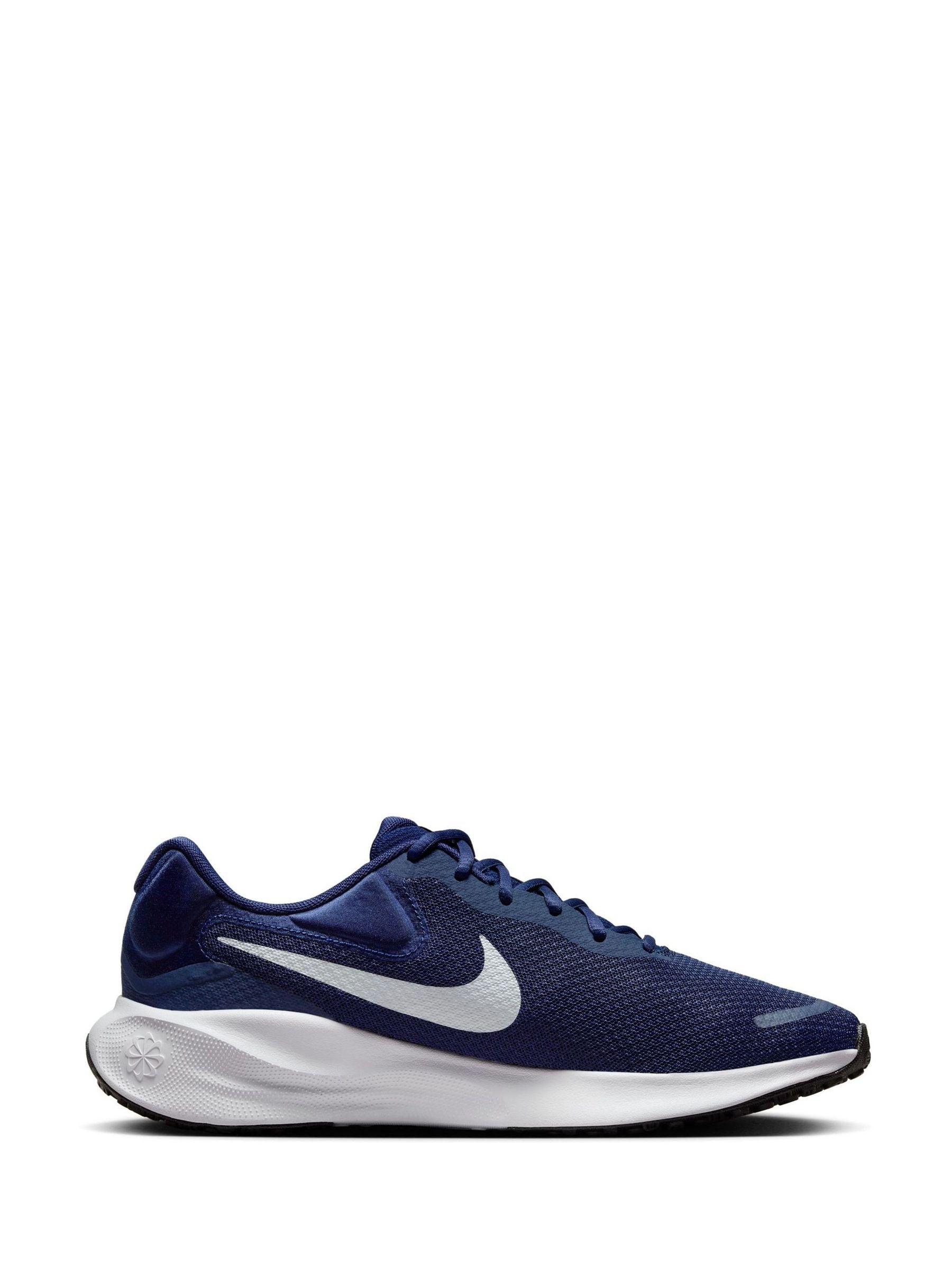 Nike navy running shoes shop