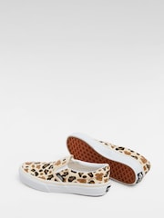 Vans Girls Classic Slip-On Brown Trainers - Image 3 of 4