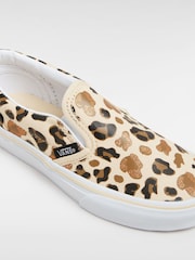 Vans Girls Classic Slip-On Brown Trainers - Image 4 of 4