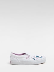 Vans Purple Girls Classic Slip-On Trainers - Image 1 of 4