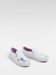 Vans Purple Girls Classic Slip-On Trainers - Image 4 of 4