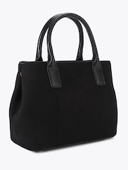Carvela Black Mini Maria Tempt Bow Bag - Image 4 of 5