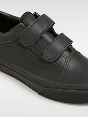 Vans Kids Old Skool Hook and Loop Classic Tumble Trainers - Image 5 of 5