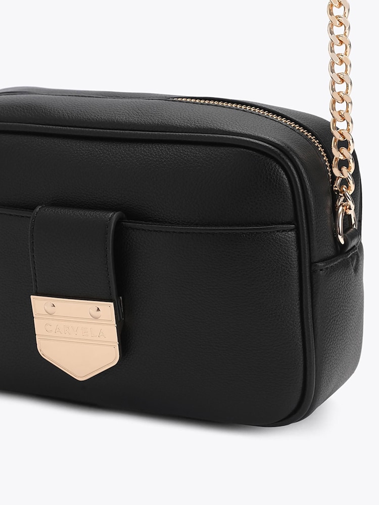 Carvela Black Maria Cross-Body Bag - Image 5 of 5 Carvela Black Maria Cross-Body Bag - Image 5 of 5