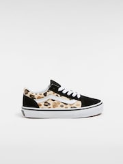 Vans Girls Old Skool Brown Trainers - Image 1 of 4