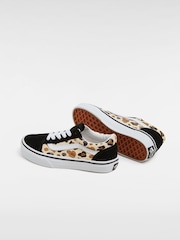 Vans Girls Old Skool Brown Trainers - Image 3 of 4