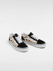 Vans Girls Old Skool Brown Trainers - Image 4 of 4