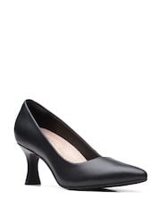 Clarks Black Standard Fit (D) Kataleyna Gem Shoes - Image 3 of 7