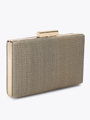 Carvela Cream Palio Hard Embellished Clutch Bag - Image 4 of 5