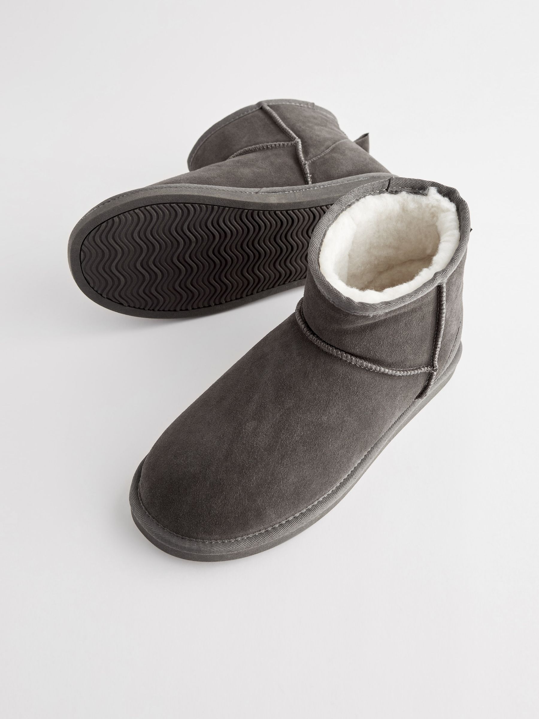 Next mens slipper boots shop
