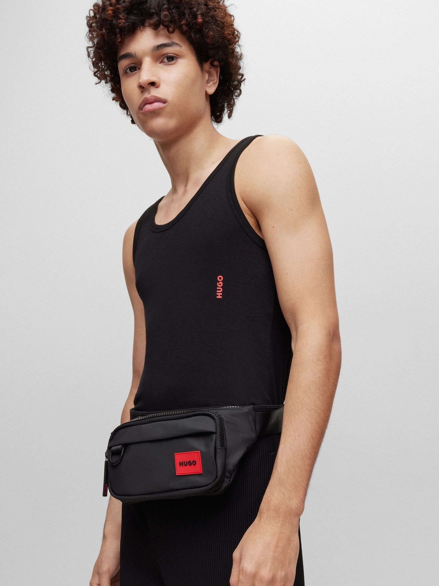 Buy HUGO Ethon Black Belt Bag from Next Canada