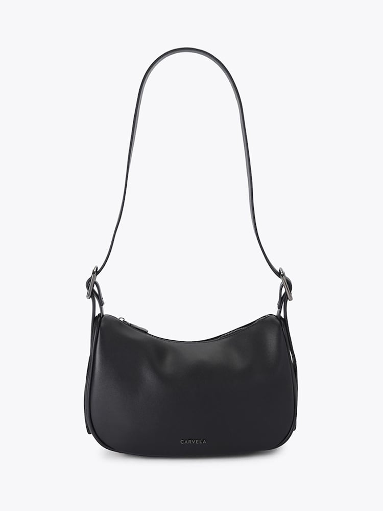 Carvela Black Livia Scoop Shoulder Bag - Image 1 of 5 Carvela Black Livia Scoop Shoulder Bag - Image 1 of 5