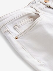 White Premium Flared Jeans - Image 5 of 8