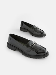 Schwarz - Forever Comfort® Loafer mit Ketten- und Quastendetails - Bild 4 von 8