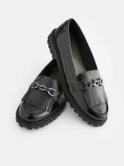 Schwarz - Forever Comfort® Loafer mit Ketten- und Quastendetails - Bild 5 von 8