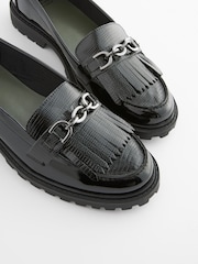 Schwarz - Forever Comfort® Loafer mit Ketten- und Quastendetails - Bild 7 von 8