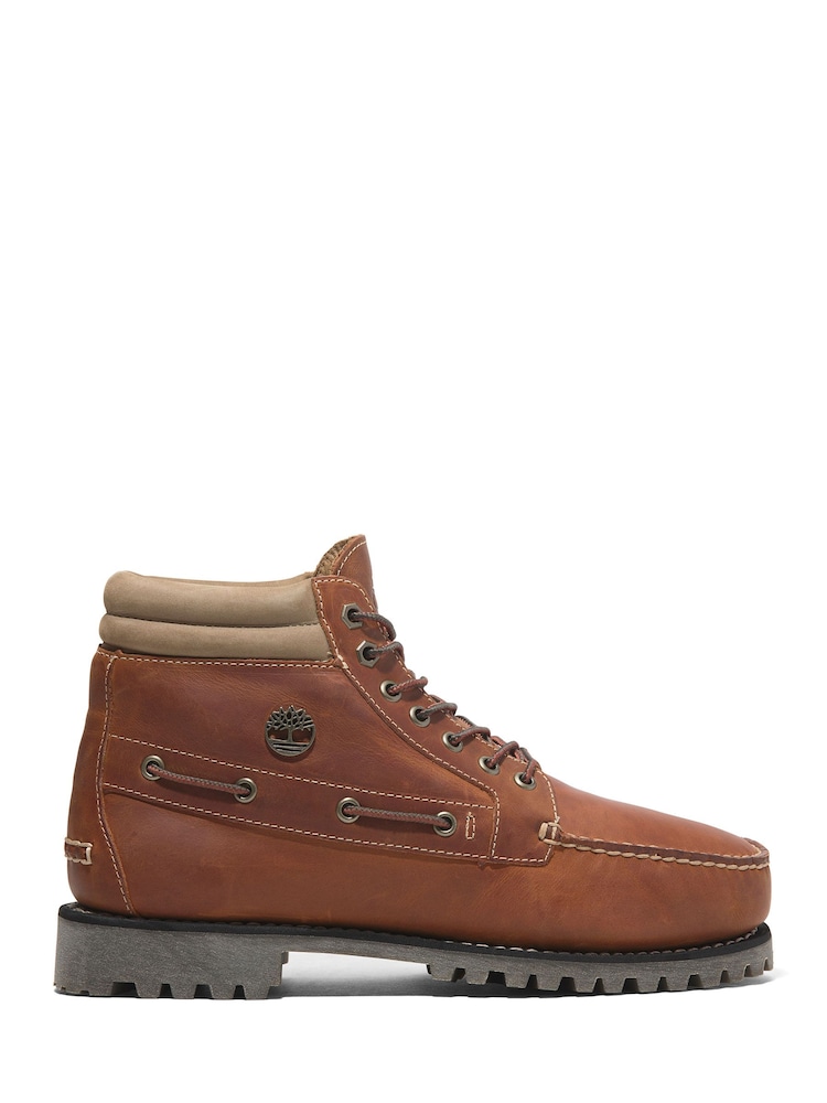 Timberland Authentic Mid Lace Boat Shoe Style Boots - Image 1 of 8
