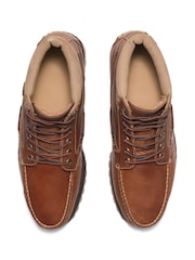 Timberland Authentic Mid Lace Boat Shoe Style Boots - Image 5 of 8