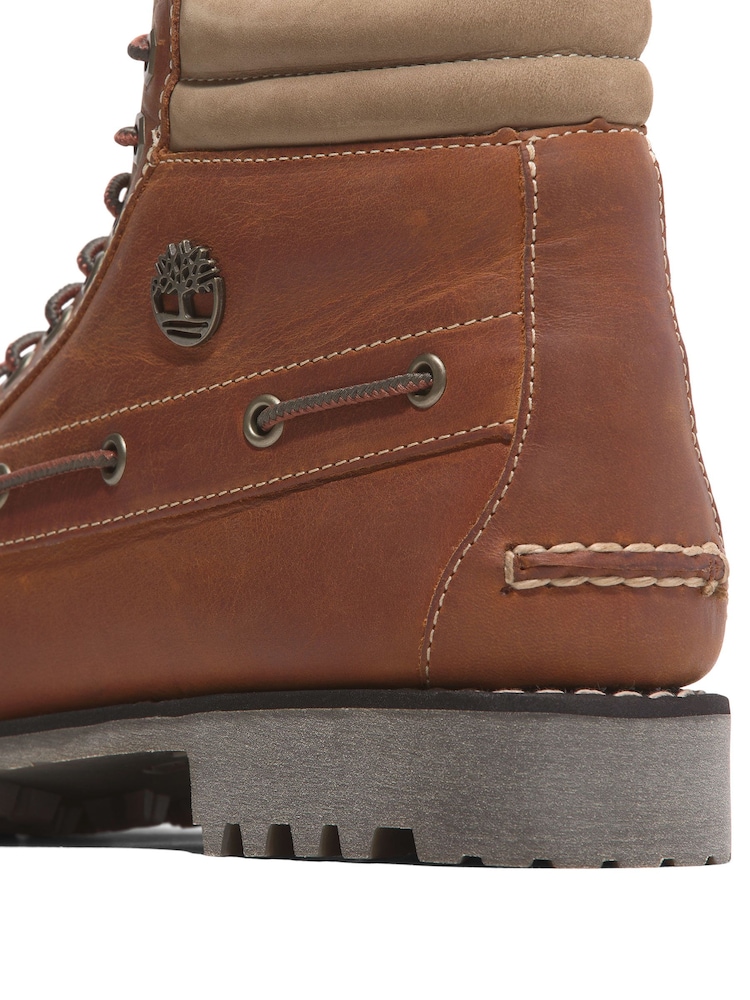 Timberland Authentic Mid Lace Boat Shoe Style Boots - Image 8 of 8