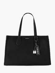 Carvela Black Juno Whipstitch Tote Bag - Image 1 of 5