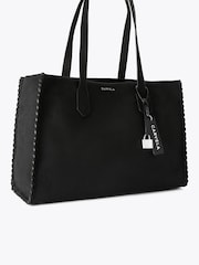 Carvela Black Juno Whipstitch Tote Bag - Image 3 of 5