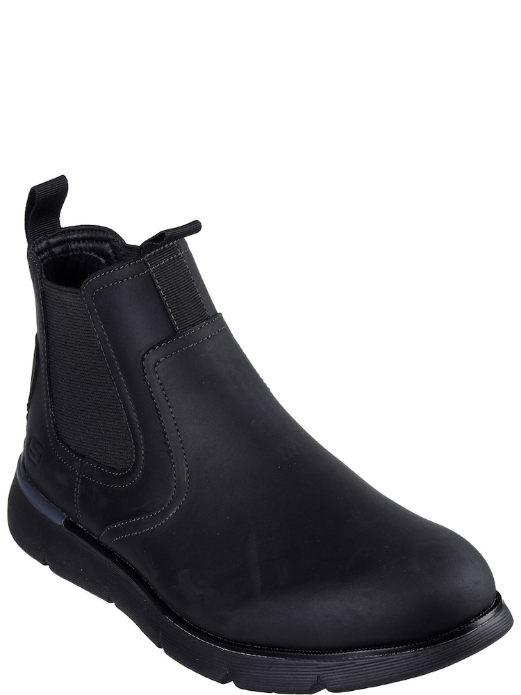 Skechers Black Mens Augustino Boots - Image 2 of 3