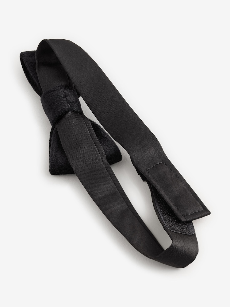 Black Velvet Bow Tie (1-16yrs) - Image 3 of 3