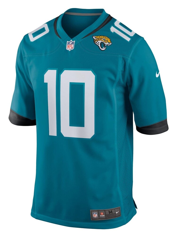 Nike Green NFL Jacksonville Jaguars Game Home Jersey - Laviska Shenault Jr. Youth - Image 2 of 3 Nike Green NFL Jacksonville Jaguars Game Home Jersey - Laviska Shenault Jr. Youth - Image 2 of 3