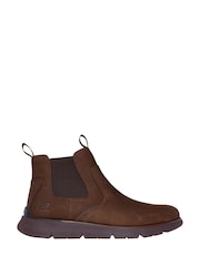 Skechers Brown Mens Augustino Boots - Image 1 of 3