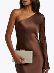 Carvela Gold Palio Hard Embellished Clutch Bag - Image 2 of 5