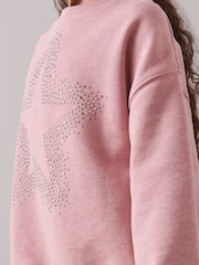 Pink Sparkle Pink Sparkle Crew Top and Leggings Set (3-16yrs) - Image 4 of 7